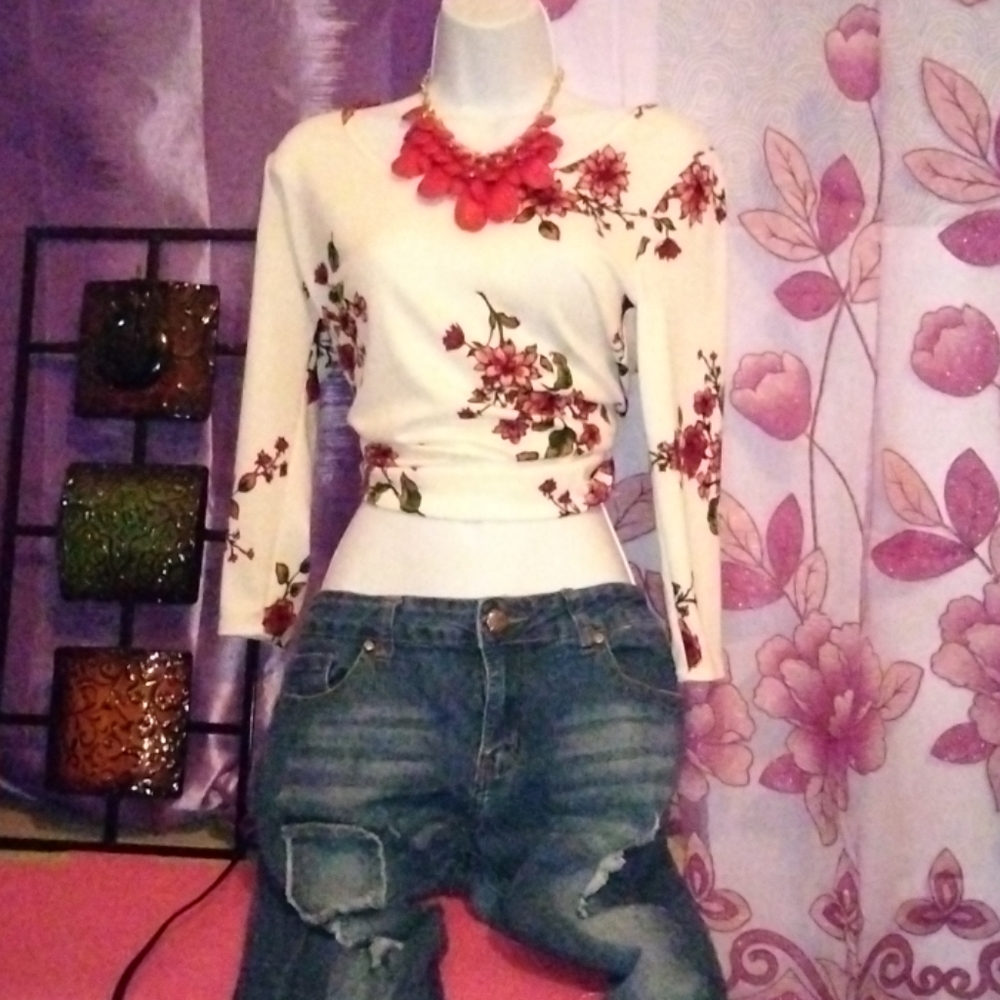 Flowery top
